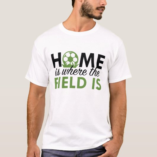 ホームはフィールドの Tシャツ (正面)