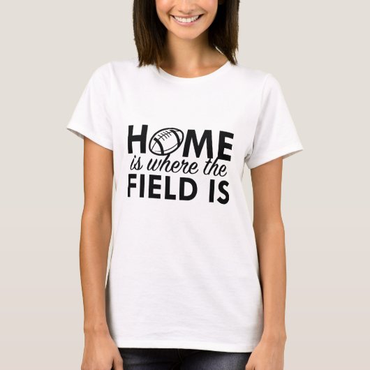 ホームはフィールドの Tシャツ (正面)