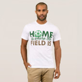 ホームはフィールドの Tシャツ (正面フル)