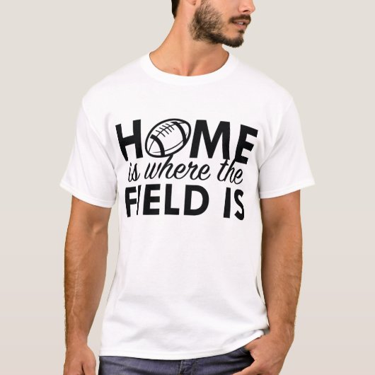 ホームはフィールドの Tシャツ (正面)