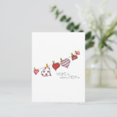 ホームはママがいる場所 – ママのためのデザイン ポストカード (スタンド正面)