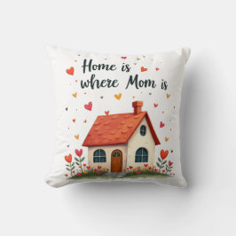 ホームはママがいる場所 – 愛しい心の母の日 クッション