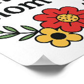 ホームはママが壁のポスターである ポスター (角)