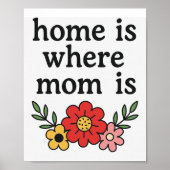 ホームはママが壁のポスターである ポスター (正面)