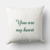 ホームはママが枕である場所 – フローラ母の日 クッション (裏面)