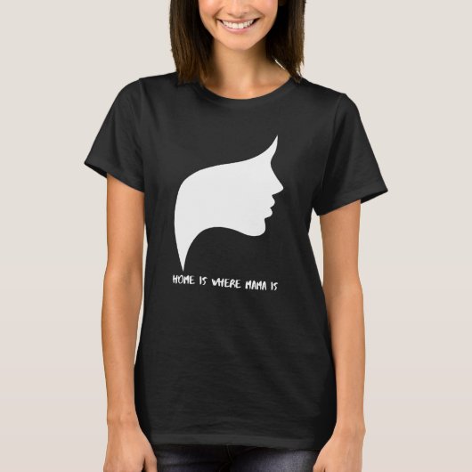 ホームはママが20の場所 Tシャツ (正面)