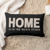 ホームはミュージックスタジオ装飾用クッション ランバークッション (ブランケット)