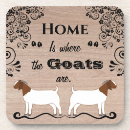ホームはヤギがいる場所である – ボーア肉ヤギ コースター
