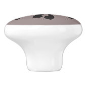 ホームはヤギが大足跡である セラミックノブ (側面)