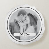 ホームは写真の枕 ラウンドクッション (裏面)