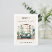 ホームは場所ハートコージーリアルティ ポストカード (スタンド正面)