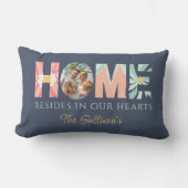 ホームは当社のハートフォト装飾用クッション ランバークッション (正面)