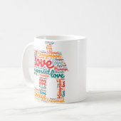 ホームは愛 コーヒーマグカップ (正面左)