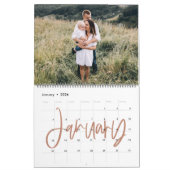 ホームは私たちの幸せな場所の水の色の葉写真 カレンダー (1月 2026)