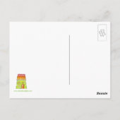 「ホームは私のハートがある」はがき ポストカード (裏面)