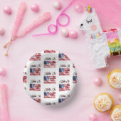 ホームは統一された州国旗Happy 4Of 7月 ペーパーボウル (パーティー)