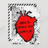 ホームは解剖学的ハート ポストカード (正面/裏面)