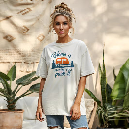 ホームは駐車場所 Tシャツ