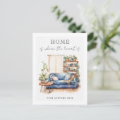 ホームは、ここでハートはリアルティ農業 ポストカード (スタンド正面)