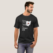 ホームは、ここでハートはDeviance County Ohio Tシャツ (正面フル)