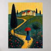 ホームへのパス – Naidf お洒落 Journey Art ポスター (正面)