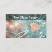 ホームまたはオフィスのウィンドウの修理と交換 名刺 (正面)