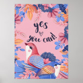 ホームやる気を起こさせるデコー感動的ルまたは教室 ポスター (正面)