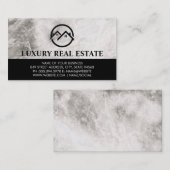 ホームアイコン大理石名刺 名刺 (正面/裏面)
