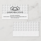 ホームアイコン |織りパターン |水玉模様パターン 名刺 (正面/裏面)