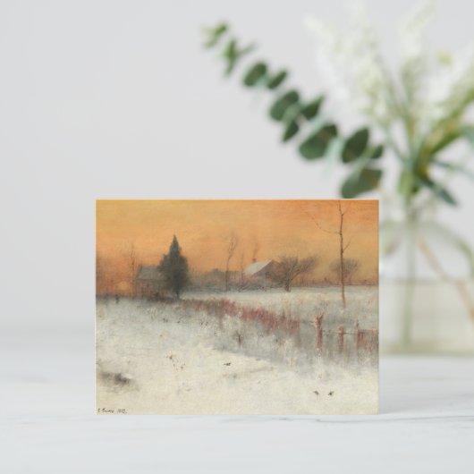 ホームアットモンクレアジョージインズアート ポストカード (スタンド正面)