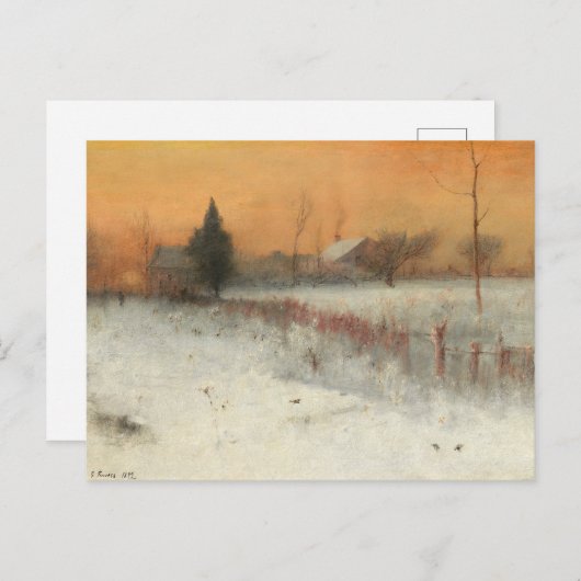 ホームアットモンクレアジョージインズアート ポストカード (正面/裏面)