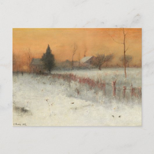 ホームアットモンクレアジョージインズアート ポストカード (正面)