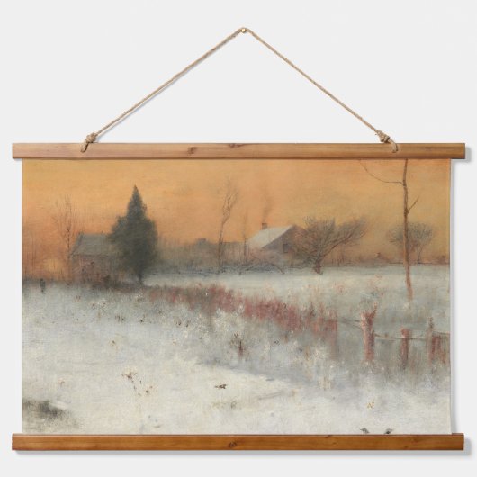 ホームアットモンクレアジョージインズアート 吊り下げ型タペストリー (正面)