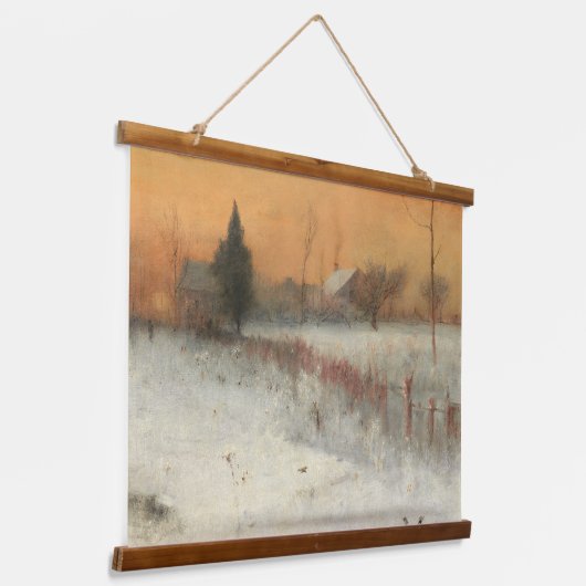 ホームアットモンクレアジョージインズアート 吊り下げ型タペストリー (傾斜あり)