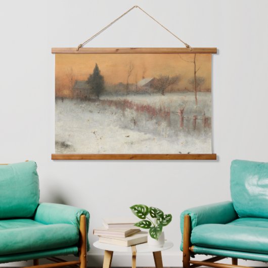 ホームアットモンクレアジョージインズアート 吊り下げ型タペストリー (リビング)