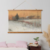 ホームアットモンクレアジョージインズアート 吊り下げ型タペストリー (寝室)