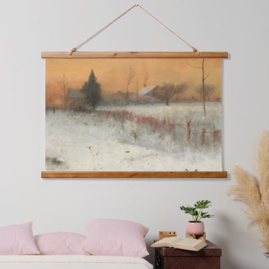 ホームアットモンクレアジョージインズアート 吊り下げ型タペストリー (寝室)