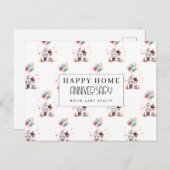 ホームアニバーサリーハウスバルーン実在エステート ポストカード (正面/裏面)