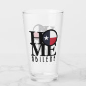ホームアビリーンテキサス州 タンブラーグラス (裏面)