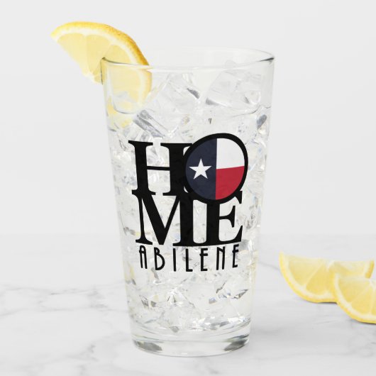 ホームアビリーンテキサス州 タンブラーグラス (アイス正面)