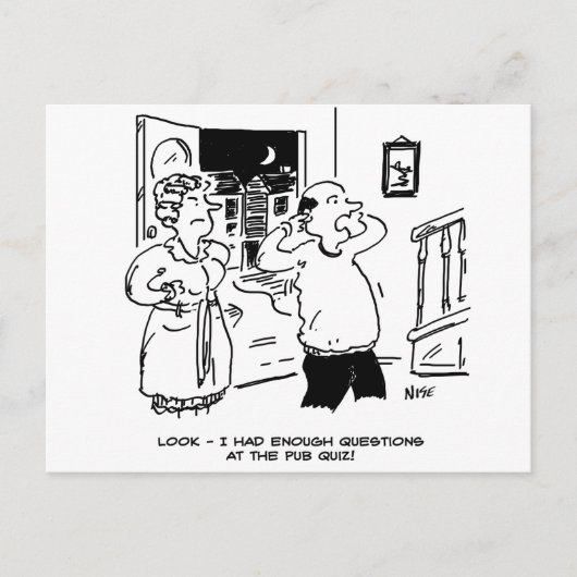 ホームアフターザパブクイズポストカード ポストカード (正面)
