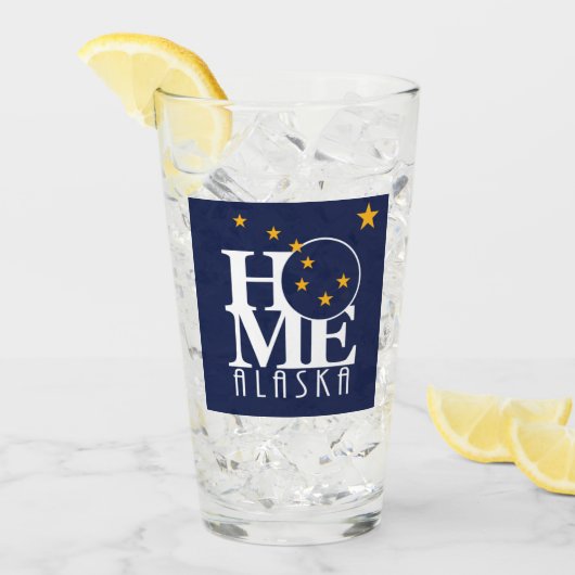 ホームアラスカ タンブラーグラス (アイス正面)
