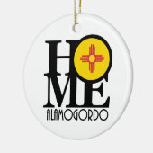 ホームアラモゴルドストーンコースター セラミックオーナメント (左)