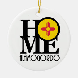 ホームアラモゴルドニューメキシコ セラミックオーナメント