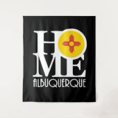 ホームアルバカーキニューメキシコ タペストリー (正面)