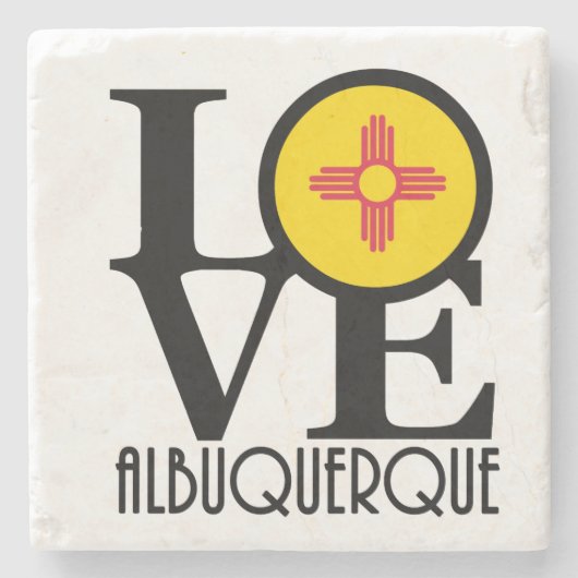 ホームアルバカーキ ストーンコースター (正面)