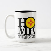 ホームアルバカーキNM 15oz ツートーンマグカップ (左)