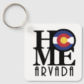 ホームアルバダコロラド キーホルダー (正面)