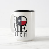 ホームアレンテキサス州15oz ツートーンマグカップ (正面左)