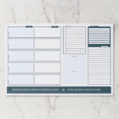 ホームアンドスクールウィークリーチャー紙パッド ペーパーパッド (正面)